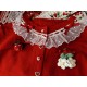 Yolanda Cranberry And Four-Leaf Clover Cardigan Skirt JSK and OP(Reservation/3 Colours/Full Payment Without Shipping)